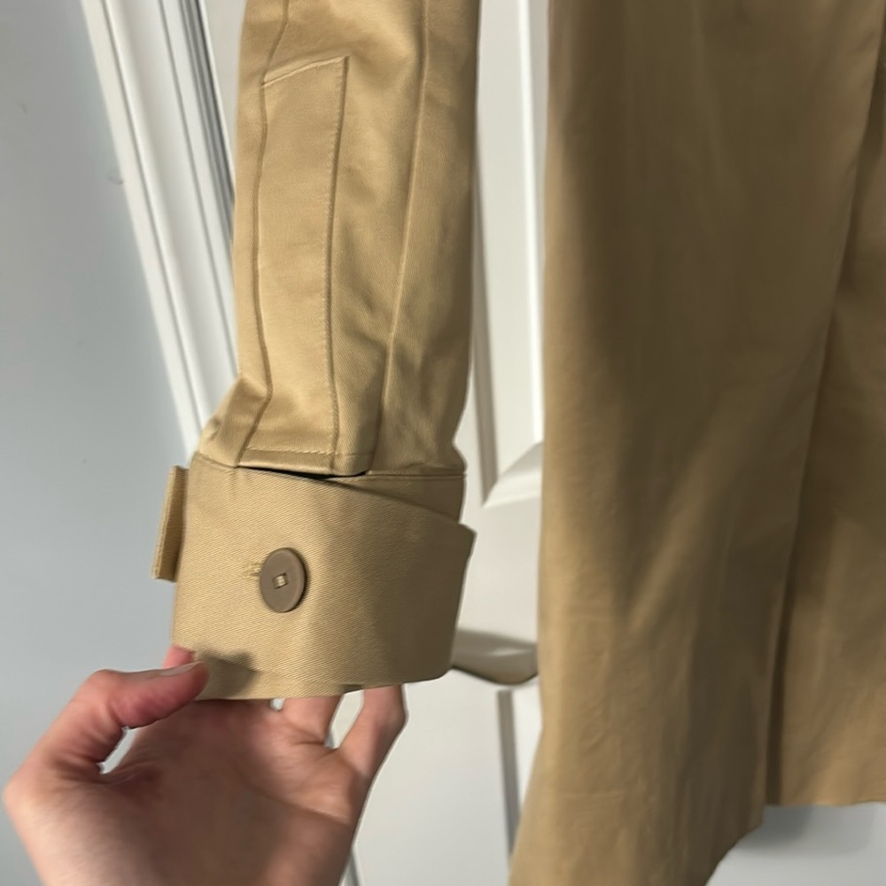 Skye Coraline Trench Coat in beige, size small - Picture 11 of 16